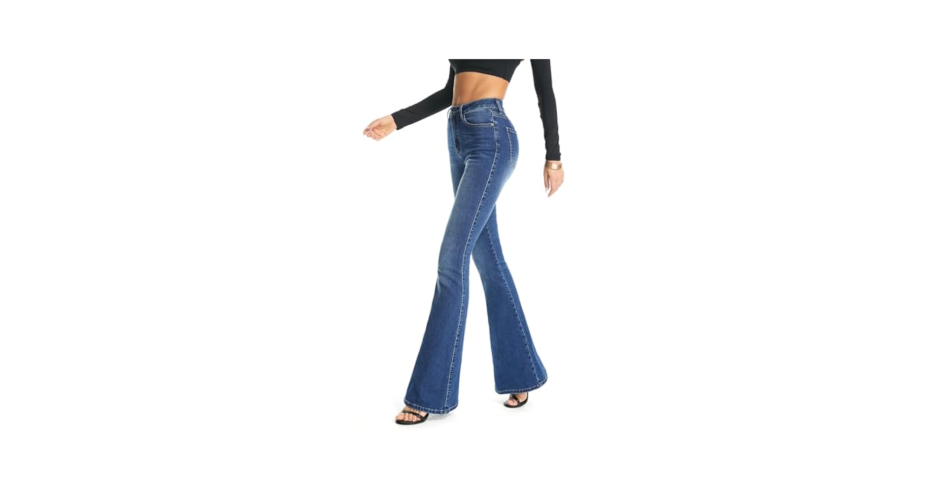 K★942 イーグルパンダ FLYING BANANA Women's Totally Shaping Curvy Stretchy Bootcut